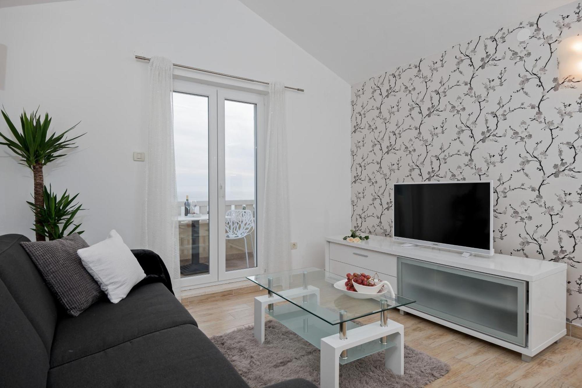 Apartments And Rooms With Parking Space Rogoznica - 10339 Rum bild